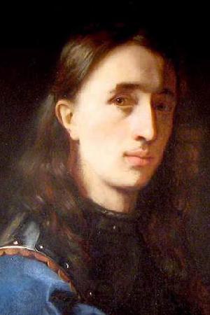 unknow artist Self-Portrait in a Blue Coat with Cuirass or A self portrait of the artist wearing a blue velvet jacket with a cuirass